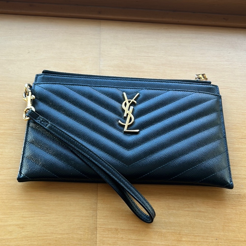YSL MONOGRAME POUCH